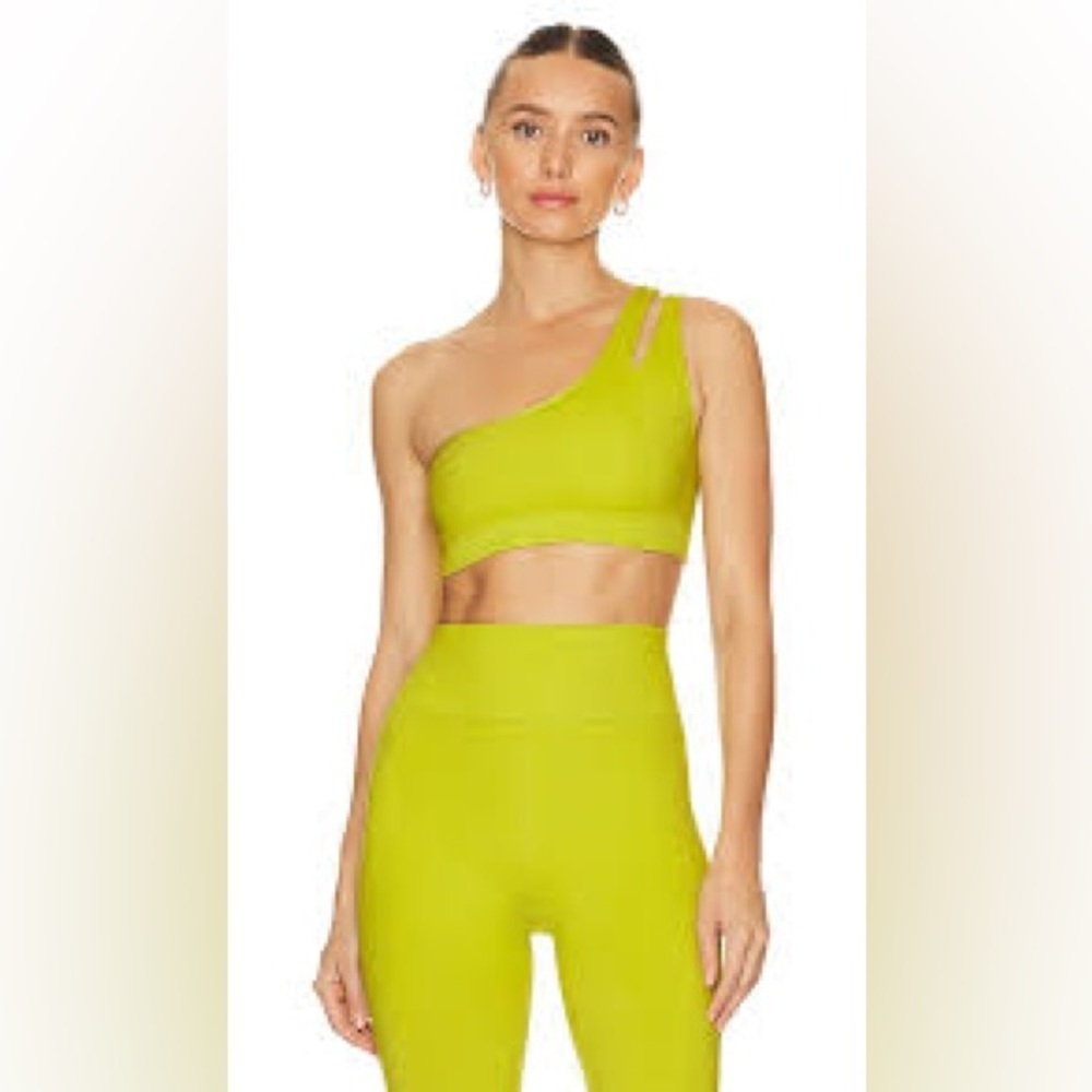 Camila Coelho Neon Green Sports Bra